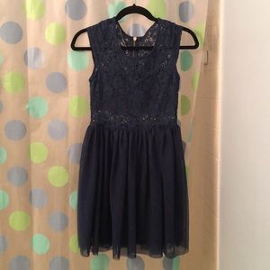 Blue formal dress